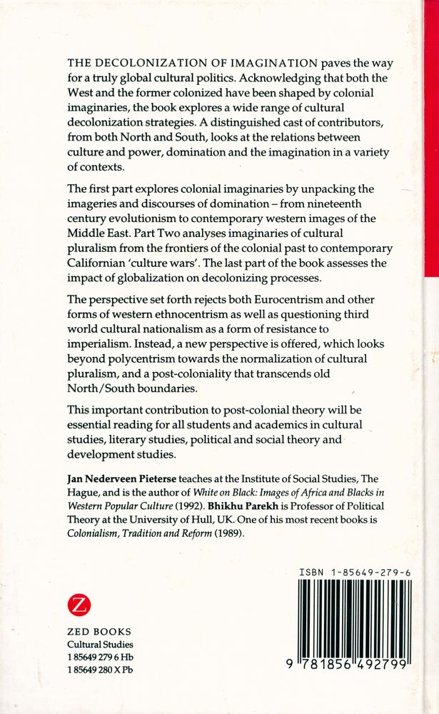 『THE DECOLONIZATION OF IMAGINATION : Culture, Knowledge and Power』 4