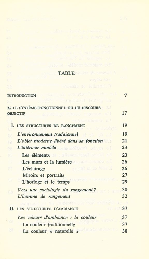 『LE SYSTÉME DES OBJETS : La consommation des signes』 2