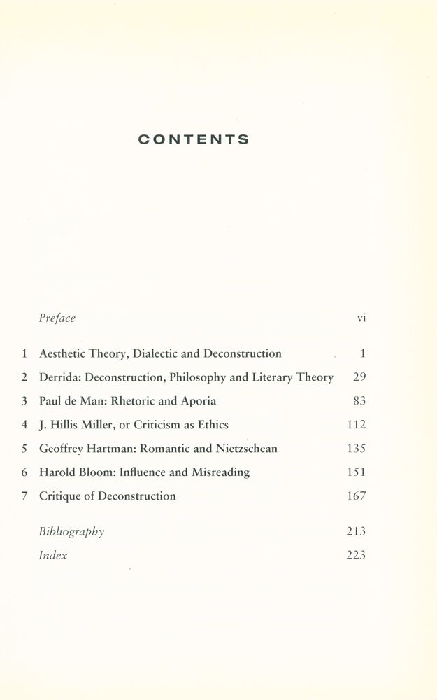 『Deconstruction and critical theory』 2