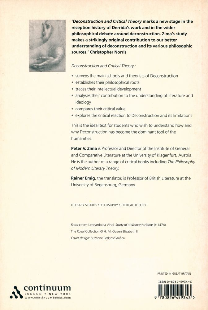 『Deconstruction and critical theory』 3