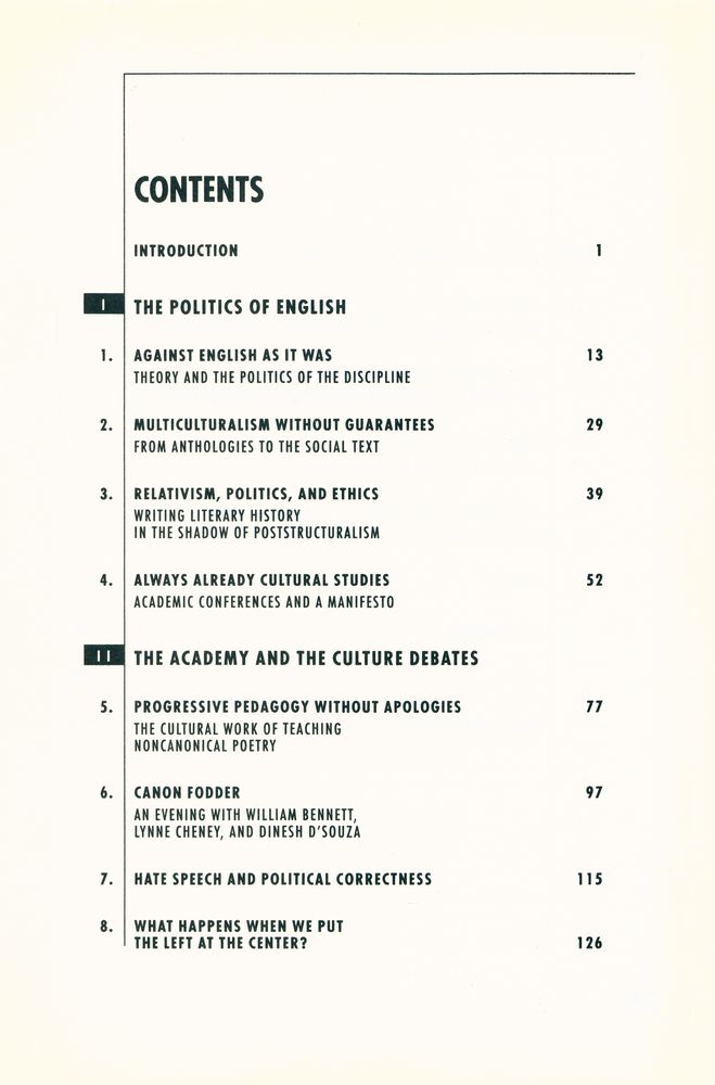 『Manifesto of a tenured radical』 2