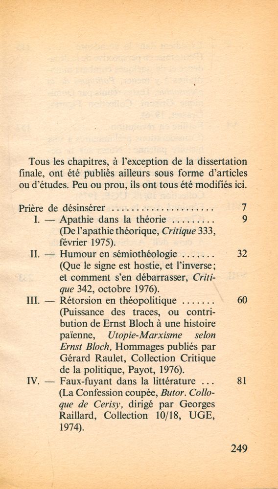 『RUDIMENTS PAÏENS : genre dissertatif』 2