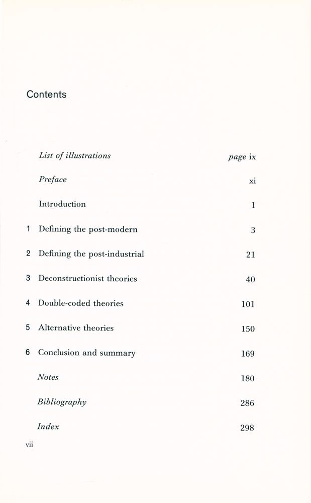 『The post - modern and the post - industrial : a critical analysis』 2
