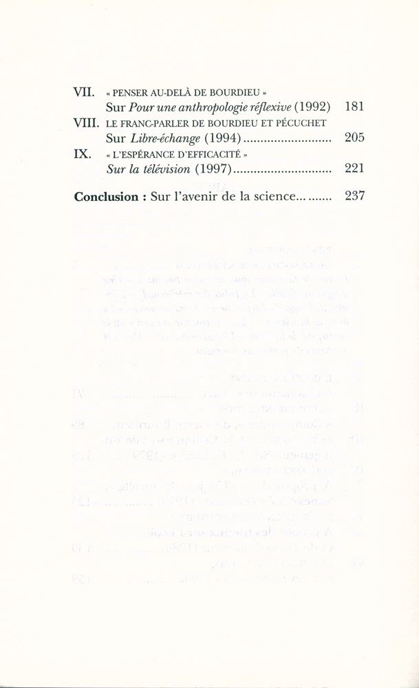『Le savant et la politique : essai sur le terrorisme sociologique de Pierre Bourdieu』 3