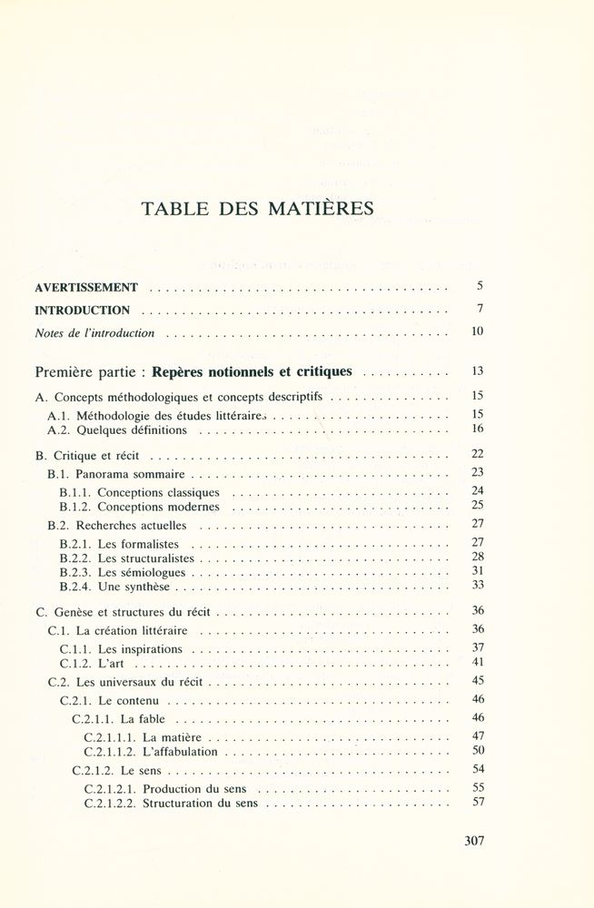『Le récit : panorama et repères』 2