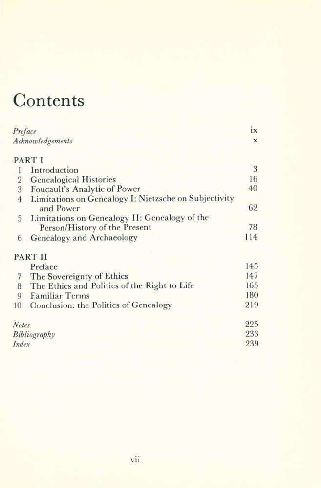 『Genealogies of morals : Nietzsche, Foucault, Donzelot and the Eccentricity of Ethics』 2