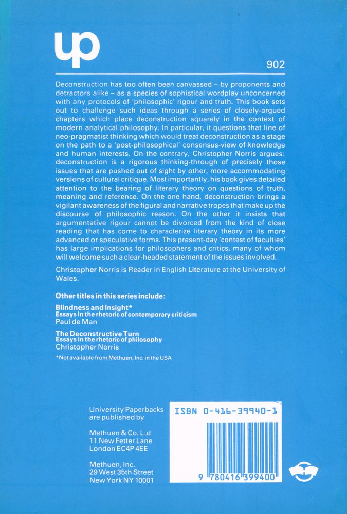 『The Contest of Faculties : philosophy and theory after deconstruction』 3