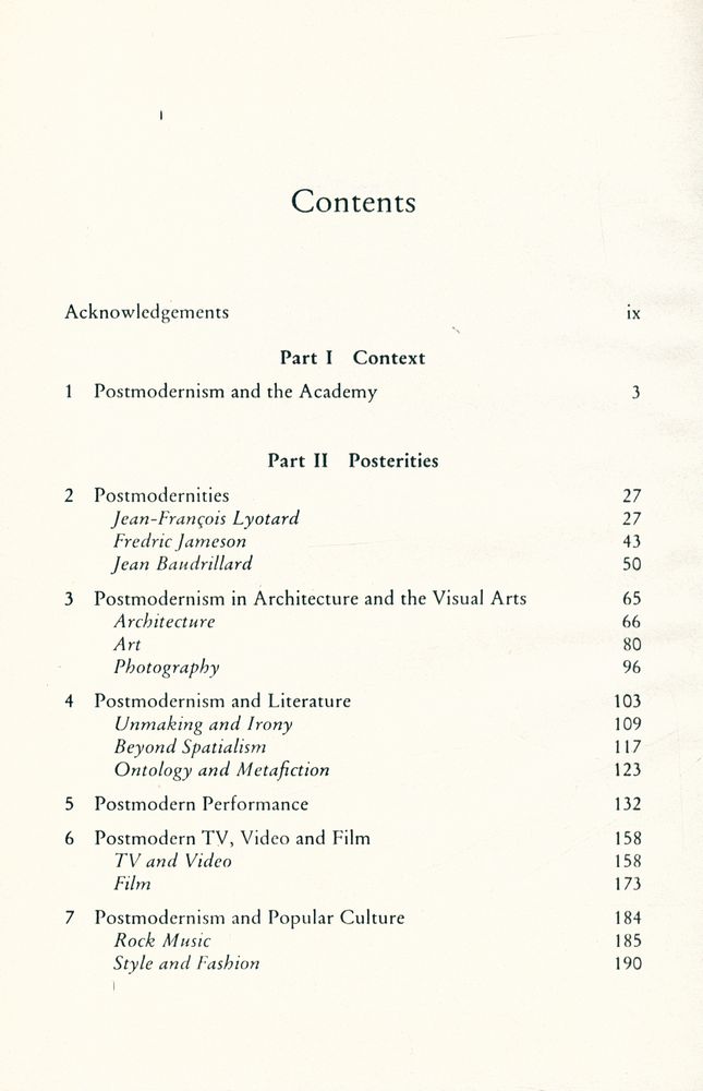 『Postmodernist culture : an introduction to theories of the contemporary』 2
