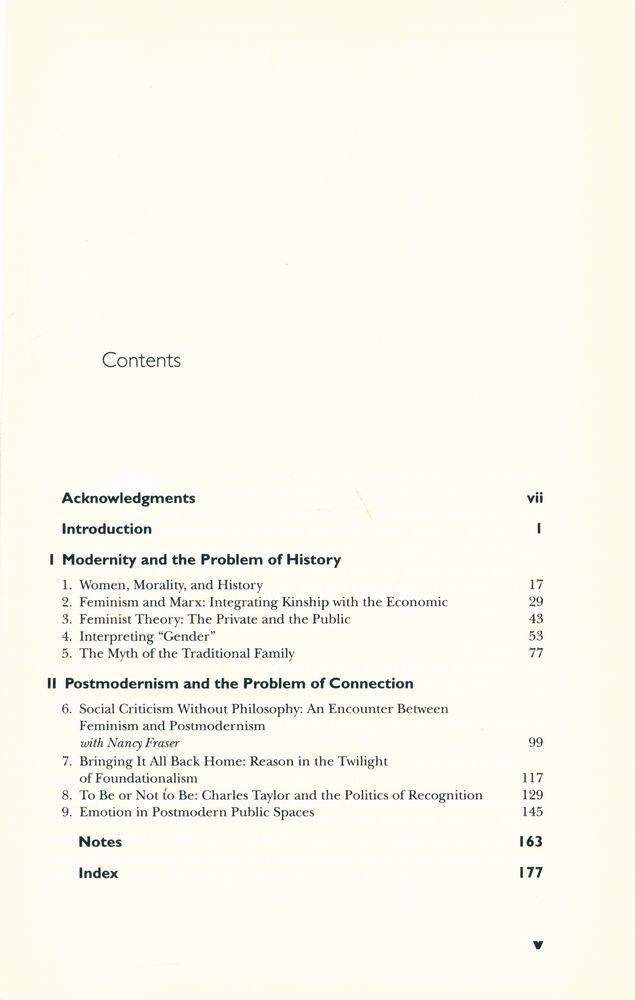 『The play of reason : modernism, postmodernism, and feminism』 2