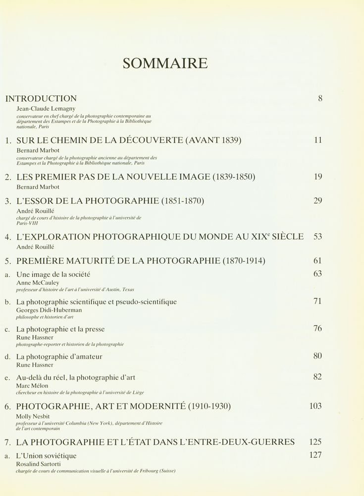 『HISTOIRE DE LA PHOTOGRAPHIE』 2