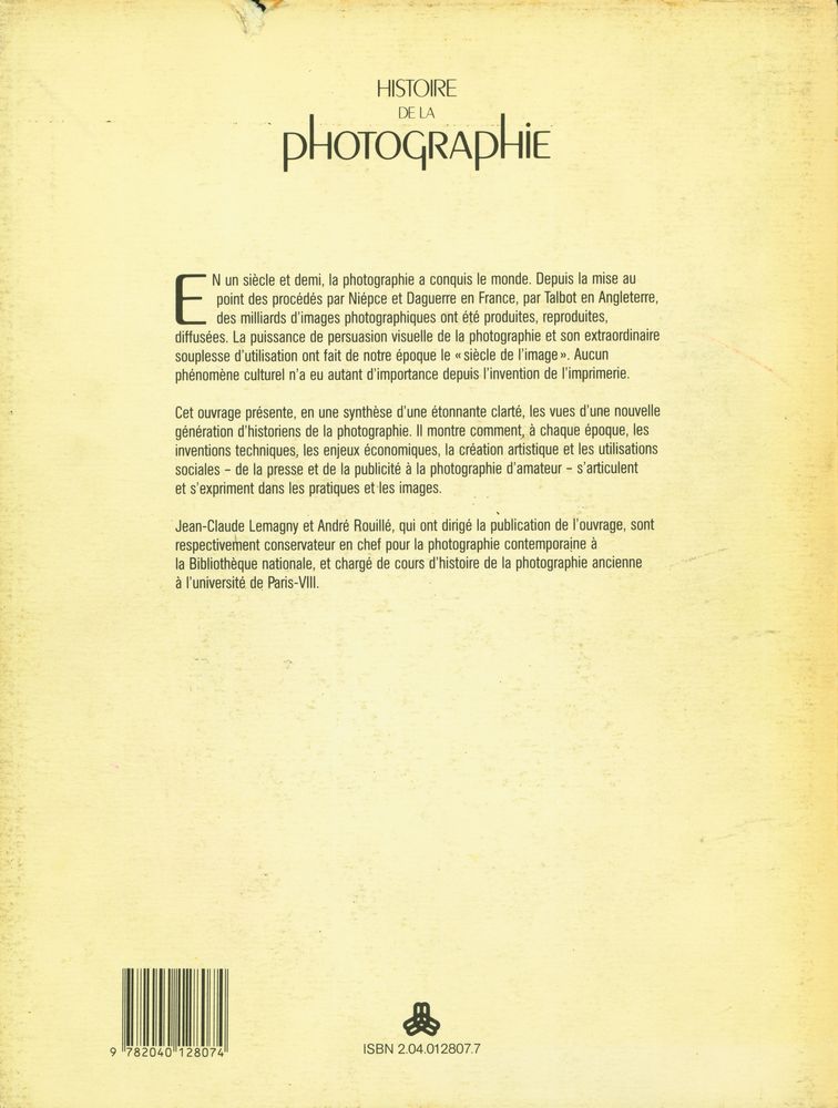 『HISTOIRE DE LA PHOTOGRAPHIE』 4