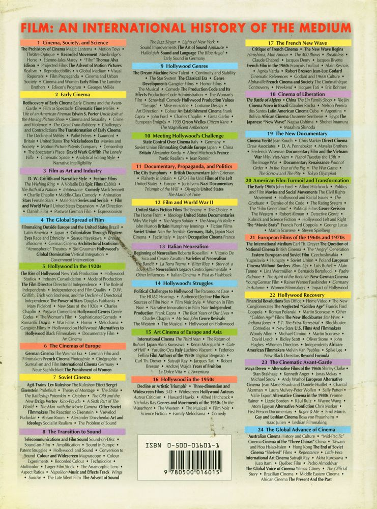 『FILM : AN INTERNATIONAL HISTORY OF THE MEDIUM』 8