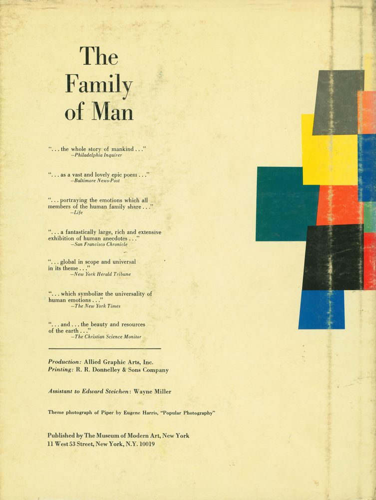 《The Family of Man : The greatest photographic exhibition of all time : 503 pictures from 68 countries》 3