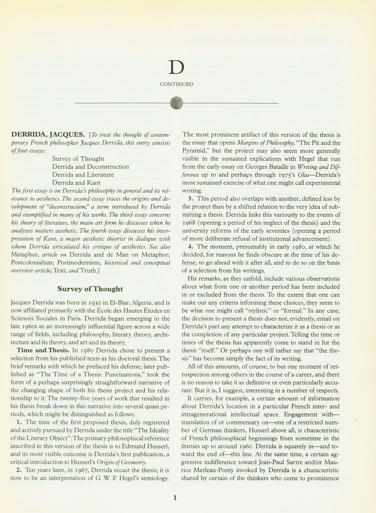 『ENCYCLOPEDIA OF AESTHETICS VOLUME 2』 3