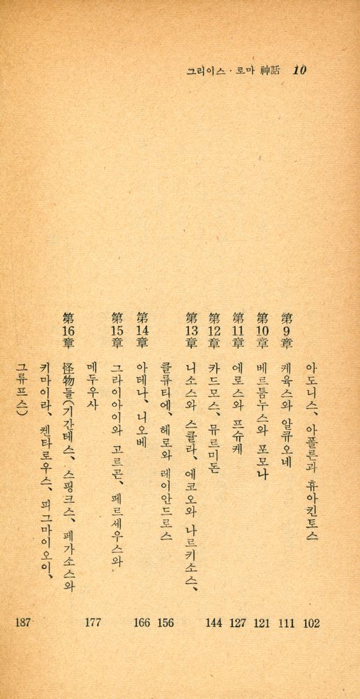 『瑞文文庫 47 - 그리이스∙로마 神話(서문문고 47 - 그리이스∙로마 신화)』 3