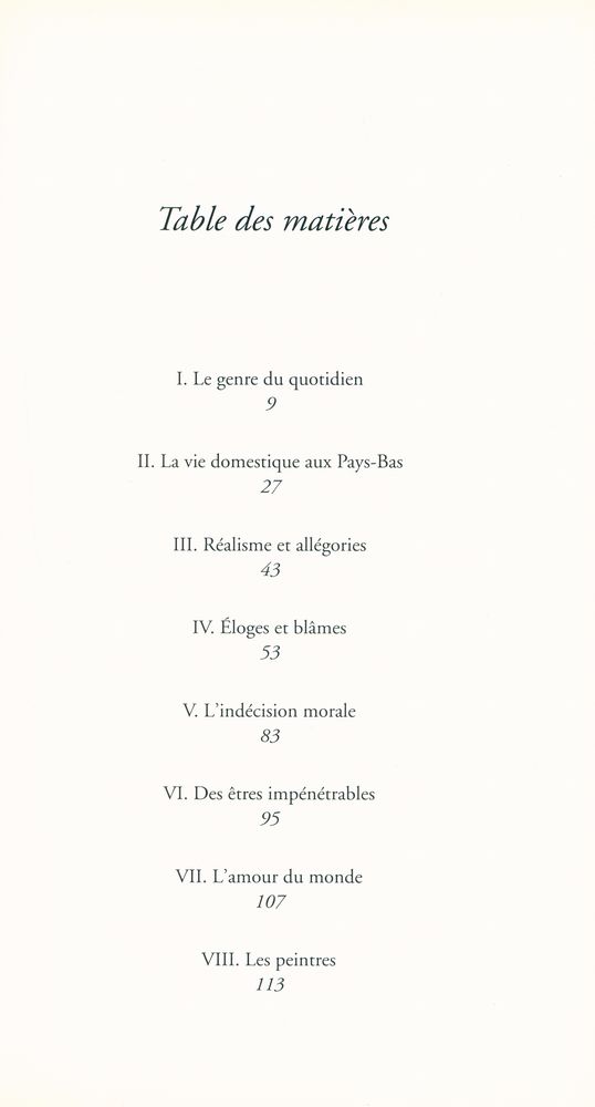 『Éloge du quotidien : Essai sur la peinture hollandaise du XVIIe siècle』 2