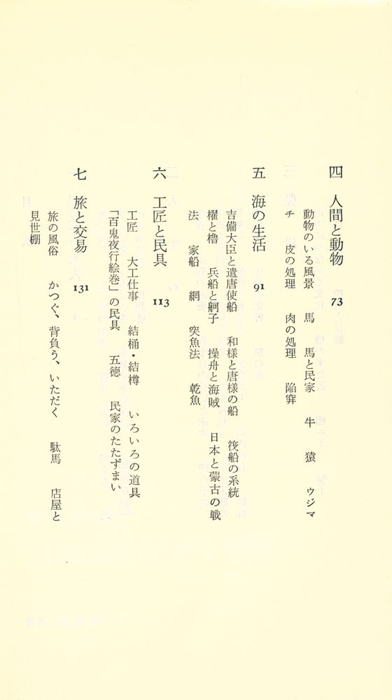 『絵巻物に見る日本庶民生活誌』 3