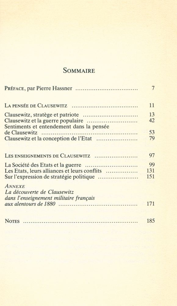 『SUR CLAUSEWITZ』 2