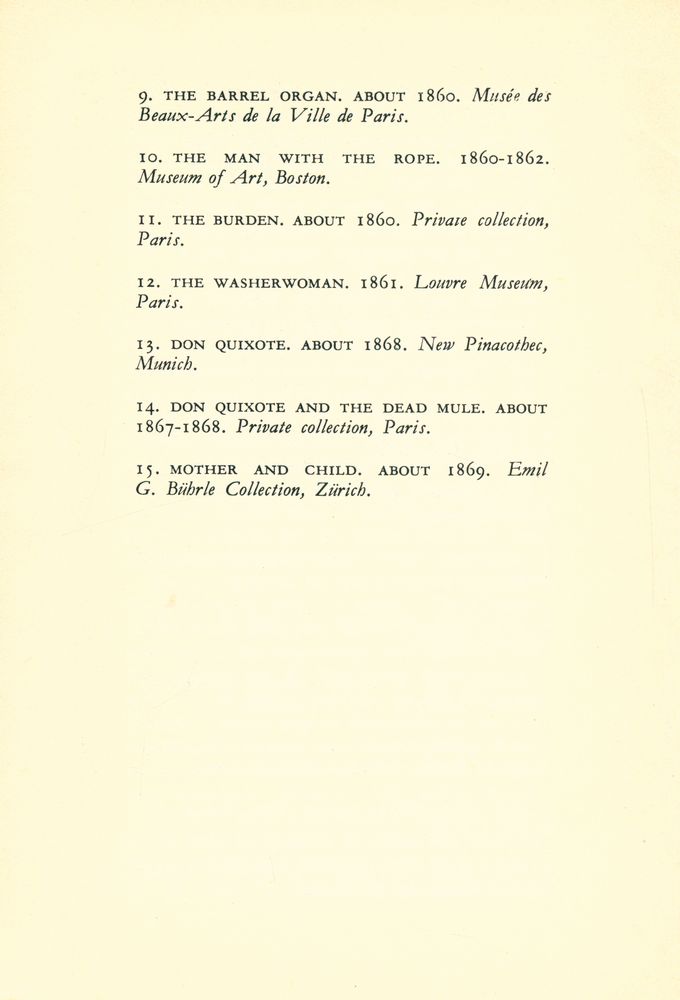 『Daumier : PAINTINGS』 3