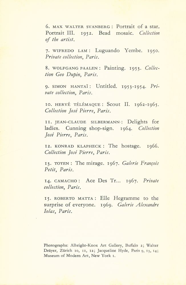 『Surrealist painting : 1940 - 1970』 3