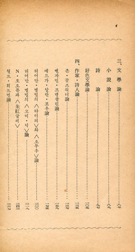 『陽文文庫 86 - 로렌스 文學論(양문문고 86 - 로렌스 문학론)』 3