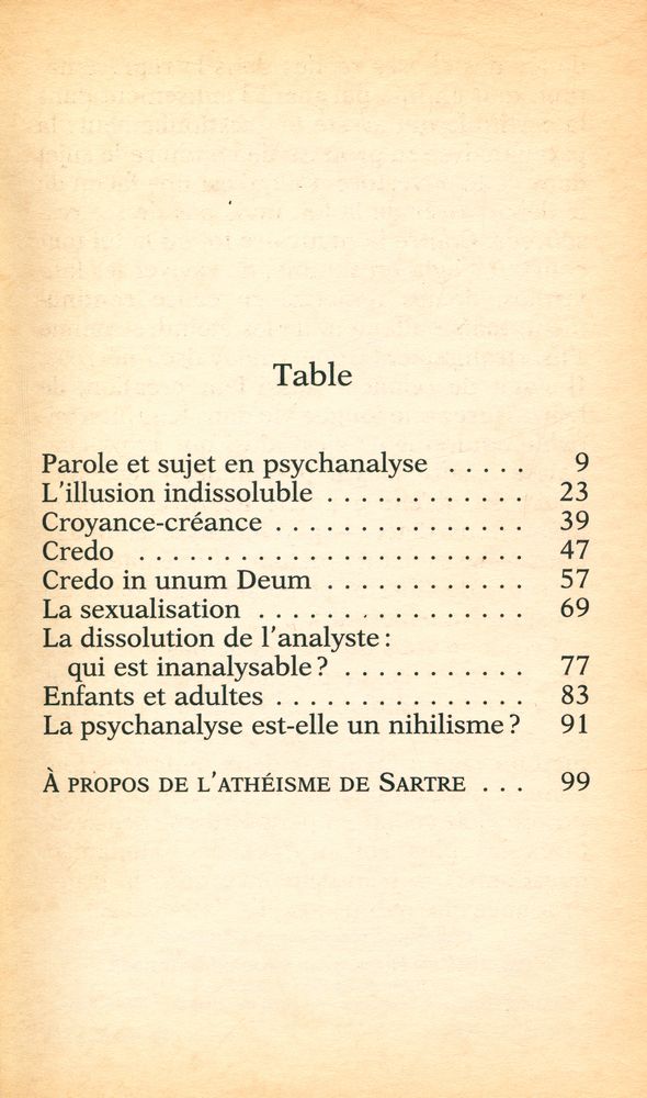 『AU COMMENCEMENT ÉTAIT L'AMOUR : Psychanalyse et foi』 2