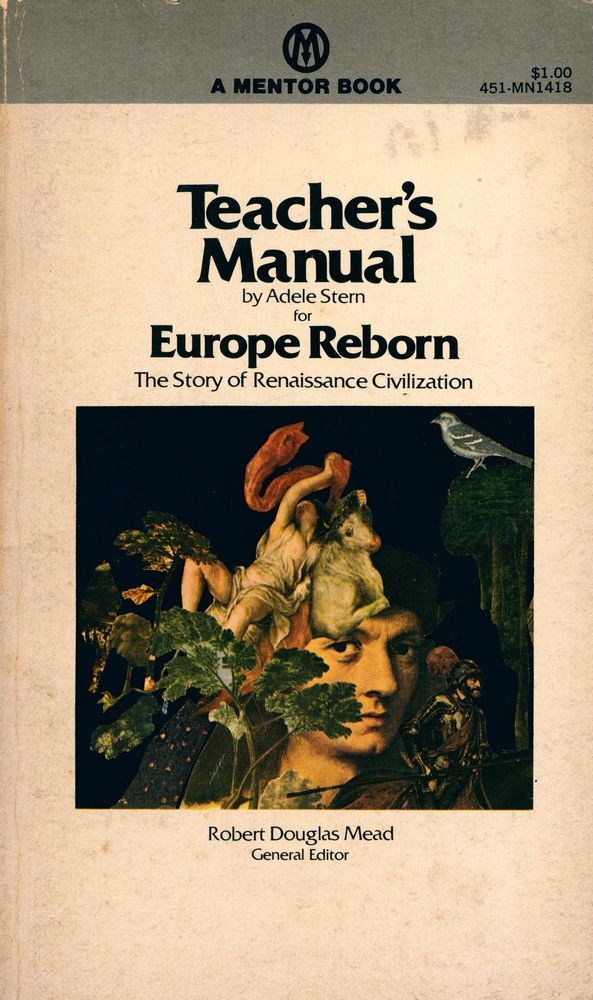 『Teacher's Manual for Europe Reborn : The Story of Renaissance Civilization』 1