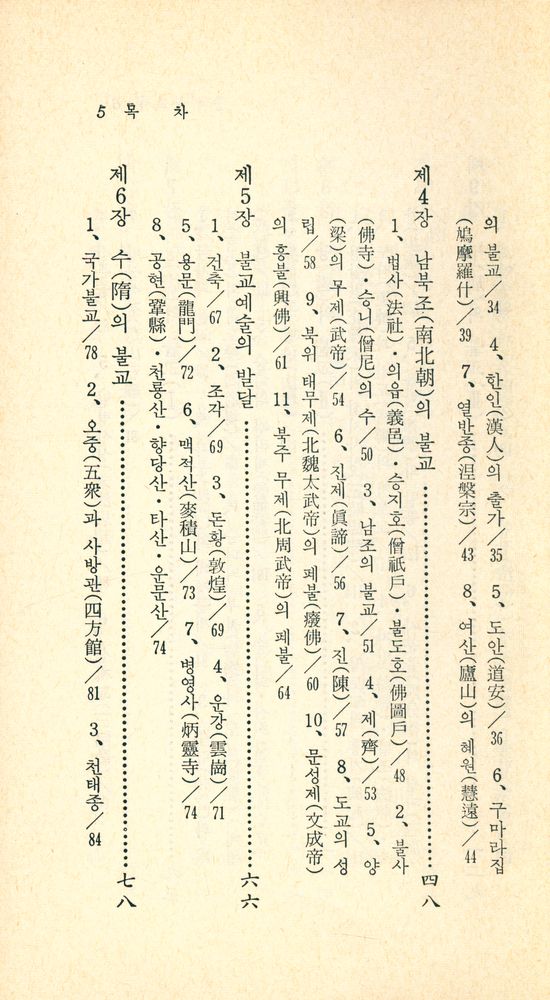 『現代佛敎新書 54 - 中國佛敎史(현대불교신서 54 - 중국불교사)』 3