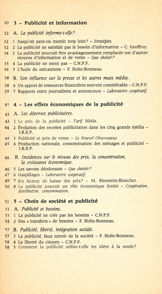 『LA PUBLICITÉ』 3