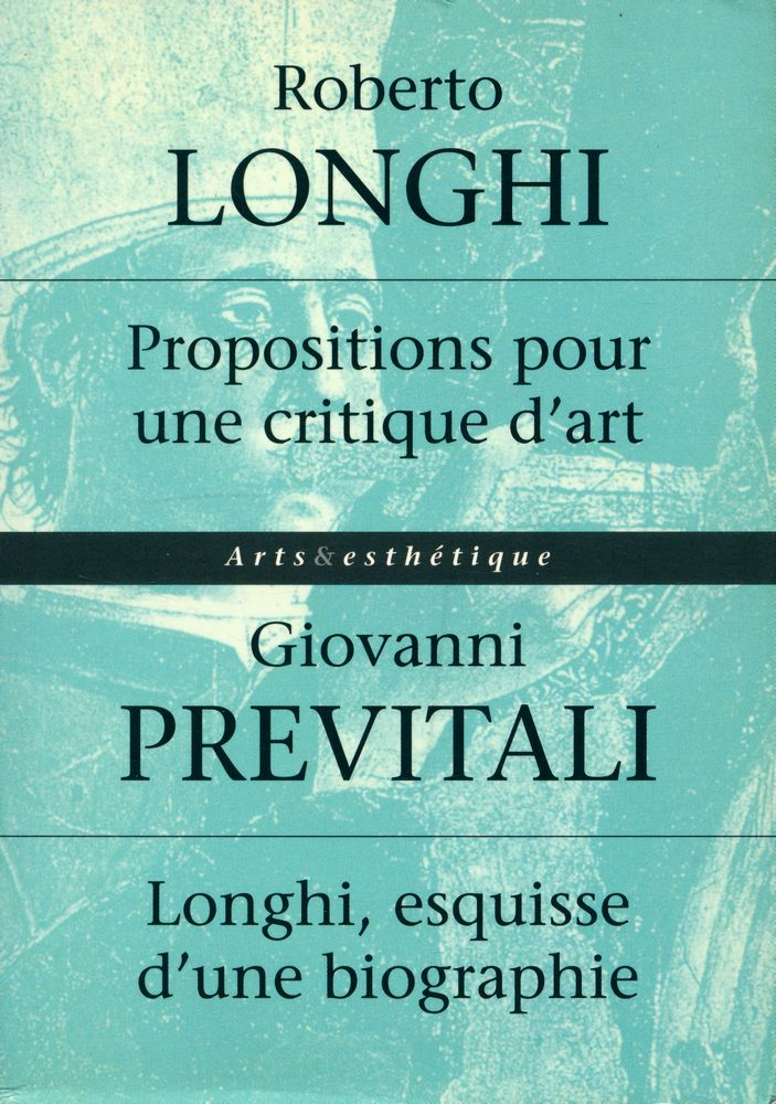 『Propositions pour une critique d'art』 1