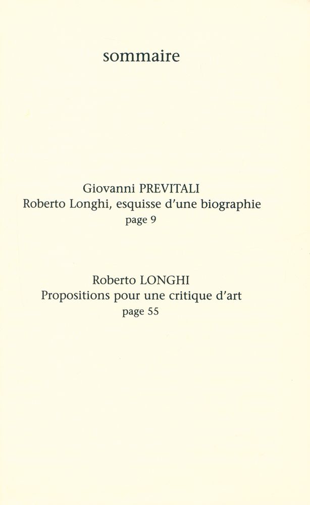『Propositions pour une critique d'art』 2