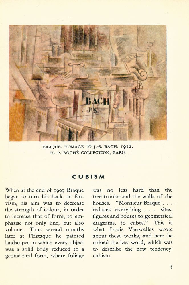 『Modern Painting Ⅳ - CUBISTS TO EARLY ABSTRACT PAINTERS』 2