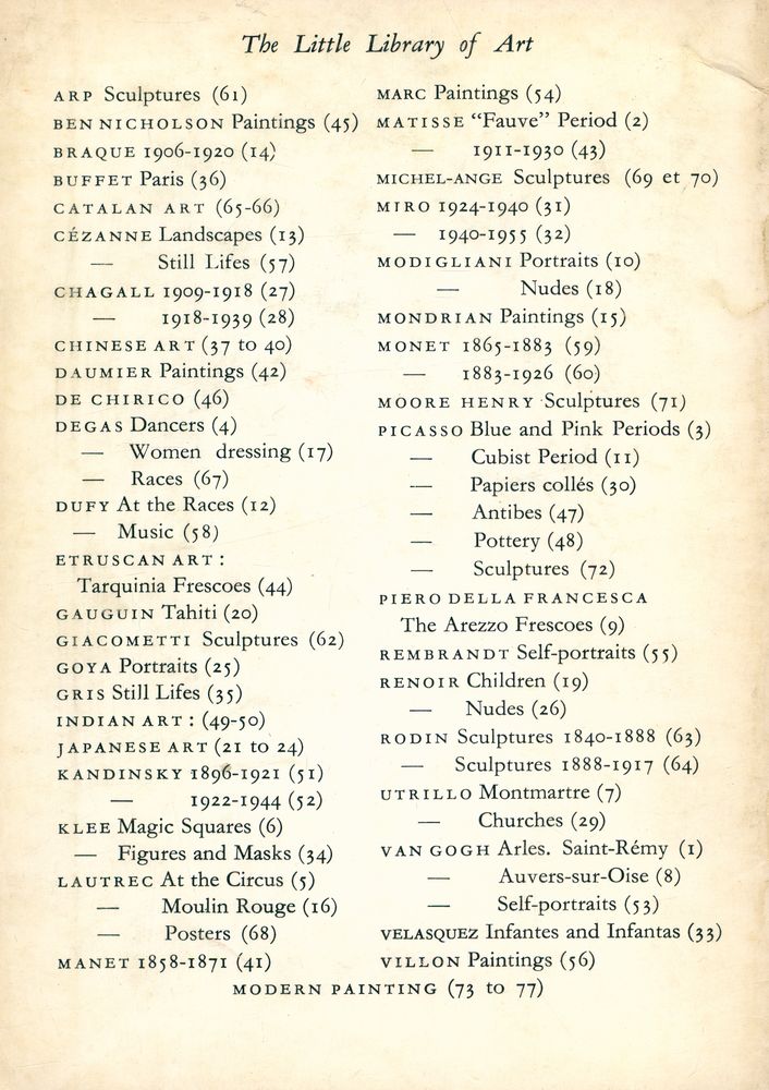 『Modern Painting Ⅲ - EXPRESSIONISTS TO SURREALISTS』 3