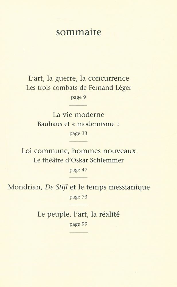 『Fabriques de l'homme nouveau : de Léger à Mondrian』 2