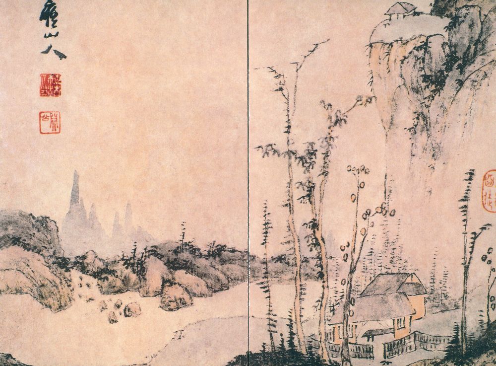 『中国名画欣赏 第四辑 - 梅清』 2