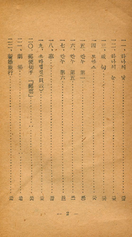 『世界名作 詩人選集 - 꼭토詩集(세계명작 시인선집 - 꼭토시집)』 3