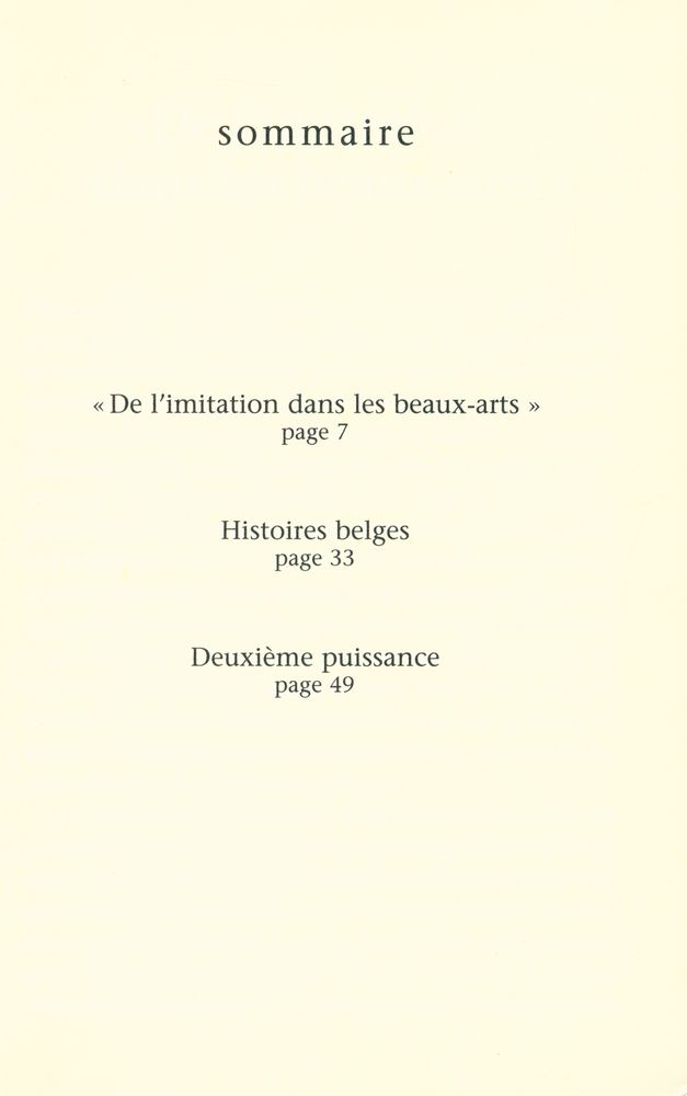 『De l'imitation dans les beaux - arts』 2