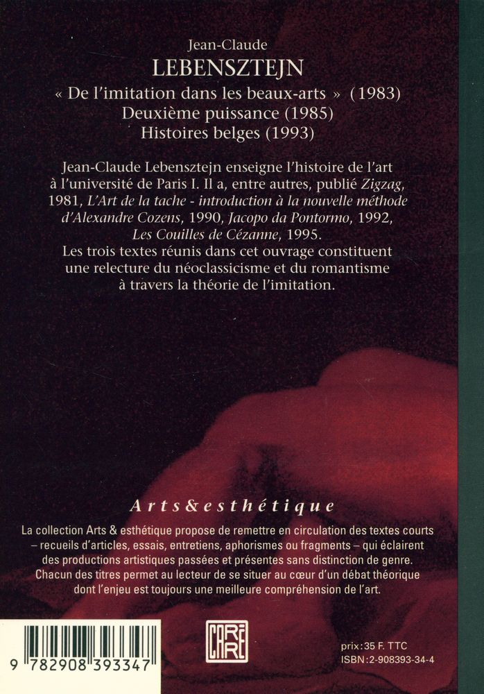 『De l'imitation dans les beaux - arts』 3