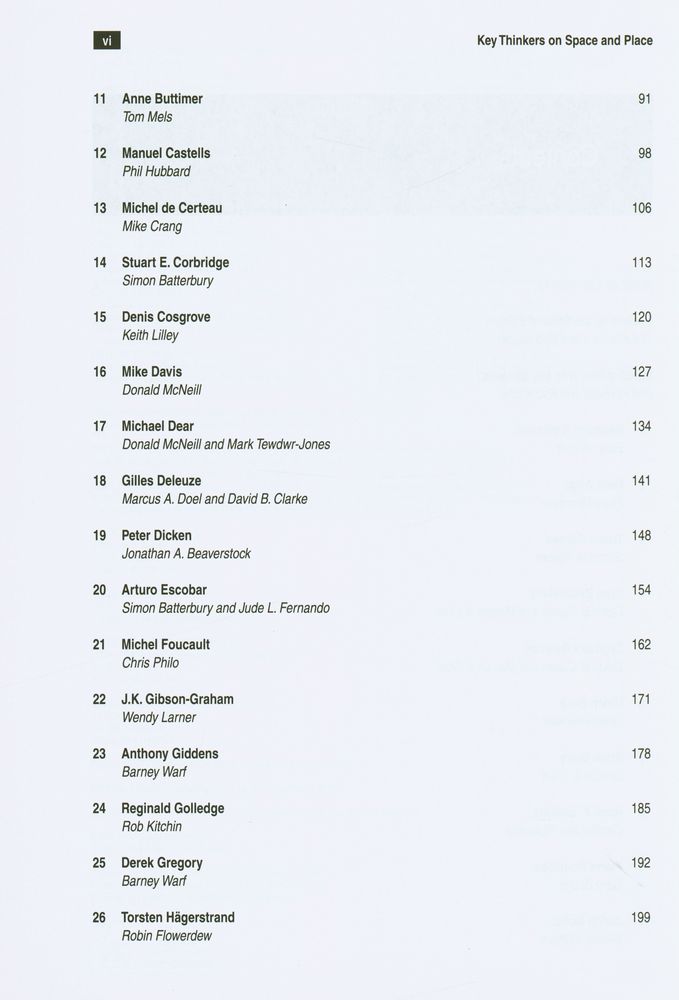 『Key Thinkers on Space and Place』 3