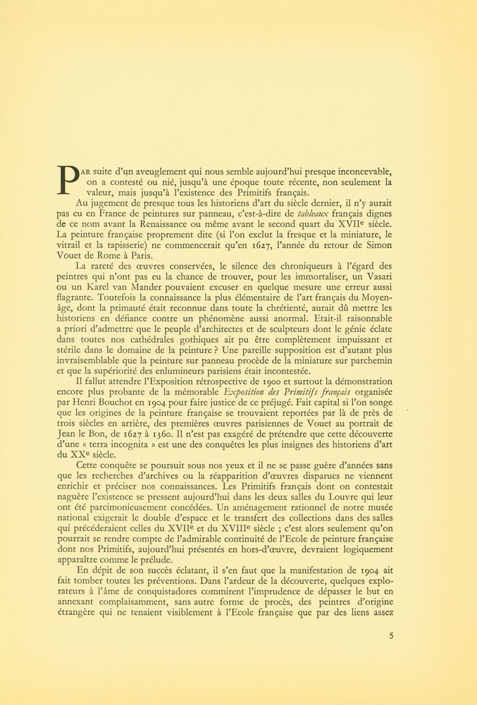 『LA PEINTURE FRANÇAISE DU XIVE AU XVIE SIÈCLE』 2