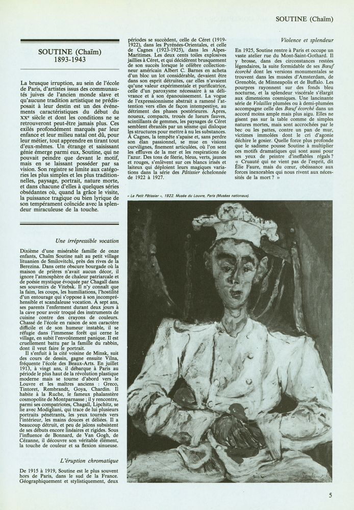 『ENCYCLOPÆDIA UNIVERSALIS - CORPUS 17 : SOUTINE - TIRSO』 3