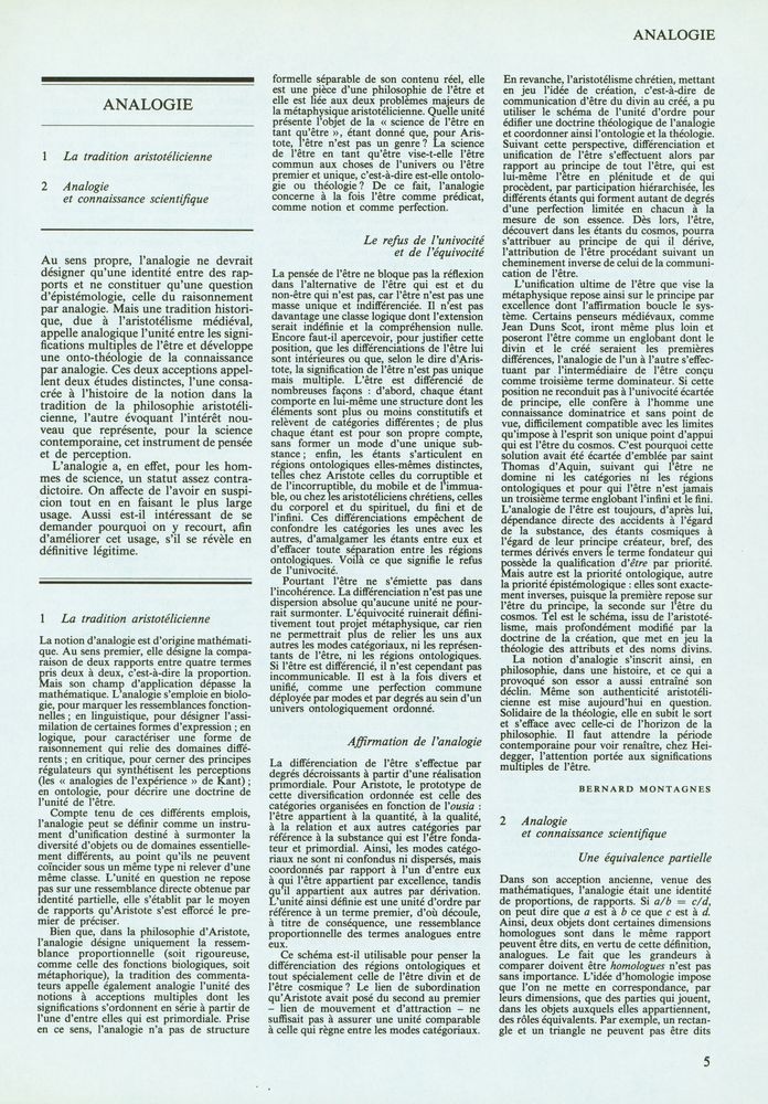 『ENCYCLOPÆDIA UNIVERSALIS - CORPUS 2 : ANALOGIE - AUTOMATION』 3