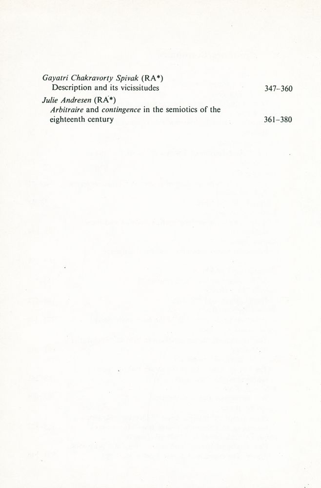 『SEMIOTICA』 1984 Volume 49 - 1/2 5