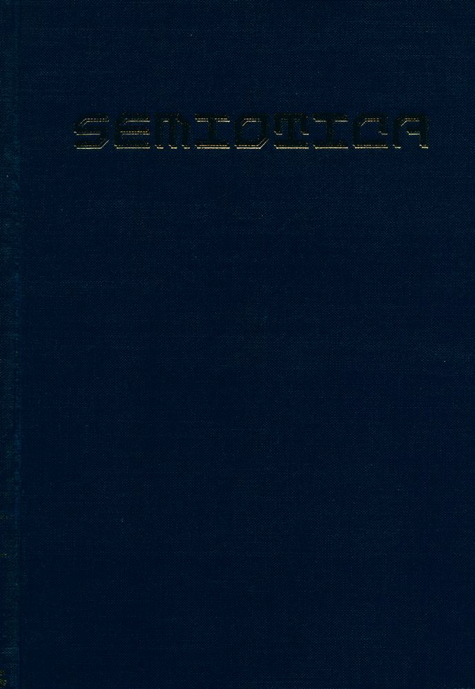 『SEMIOTICA』 Vol. 19 - 1/2 1