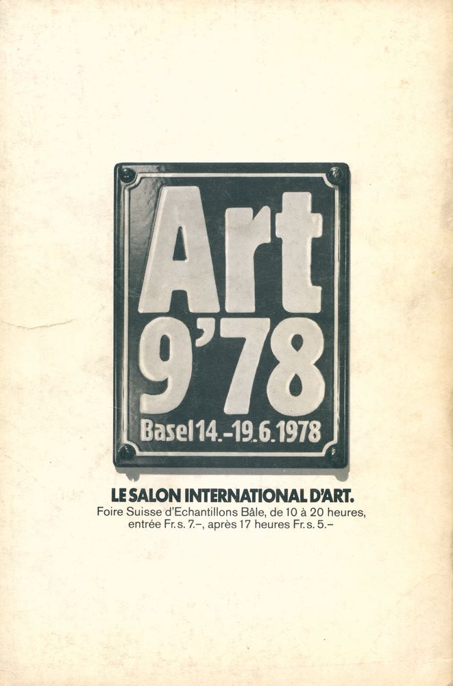 『opus INTERNATIONAL』 68 1978 3