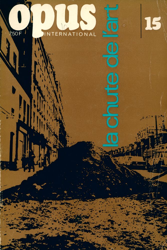 『opus INTERNATIONAL』 15 1969 1