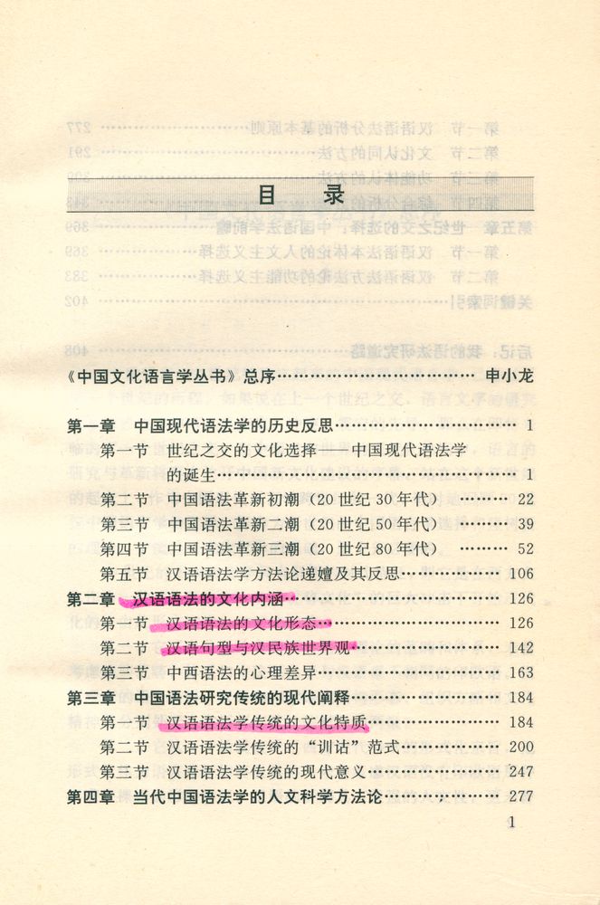 『中国文化语言学丛书: 当代中国语法学』 2