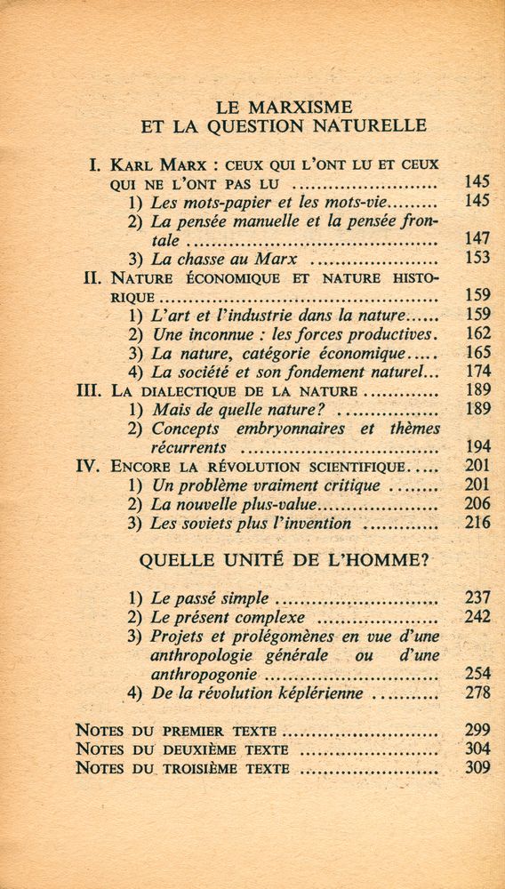 『HOMMES DOMESTIQUES ET HOMMES SAUVAGES』 3