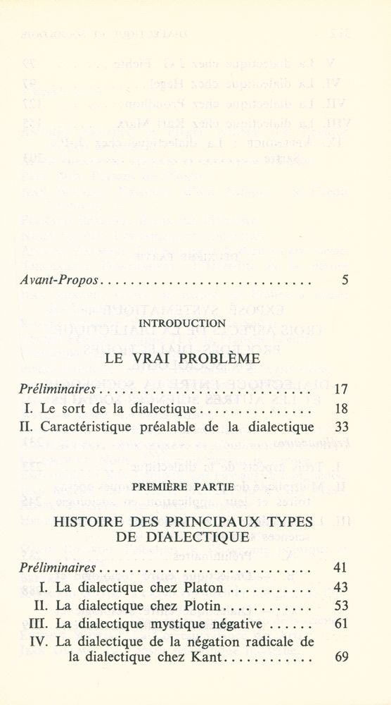 『DIALECTIQUE ET SOCIOLOGIE』 2