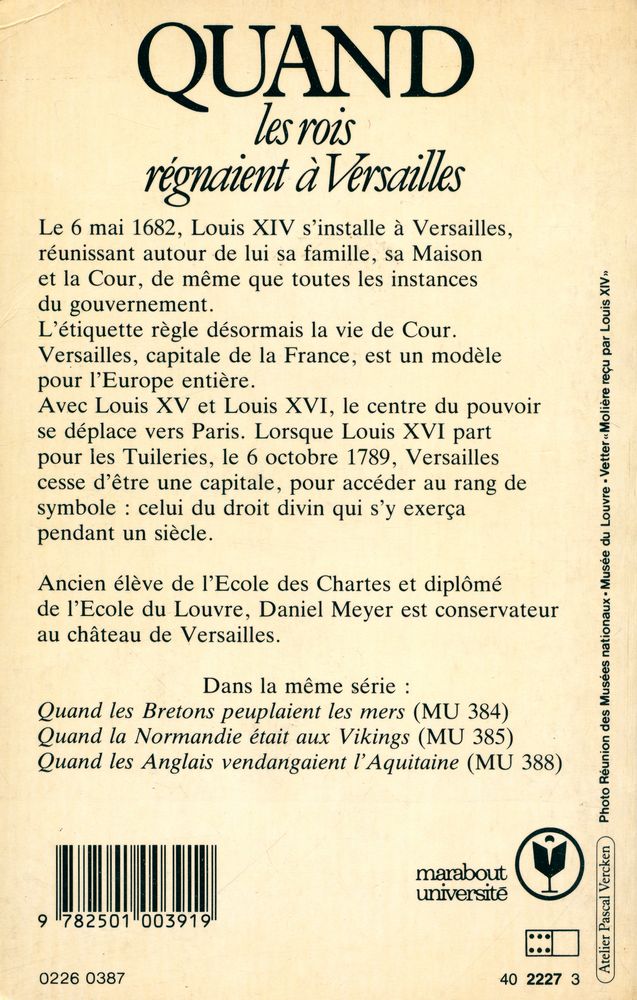 『Quand les rois régnaient à Versailles』 4